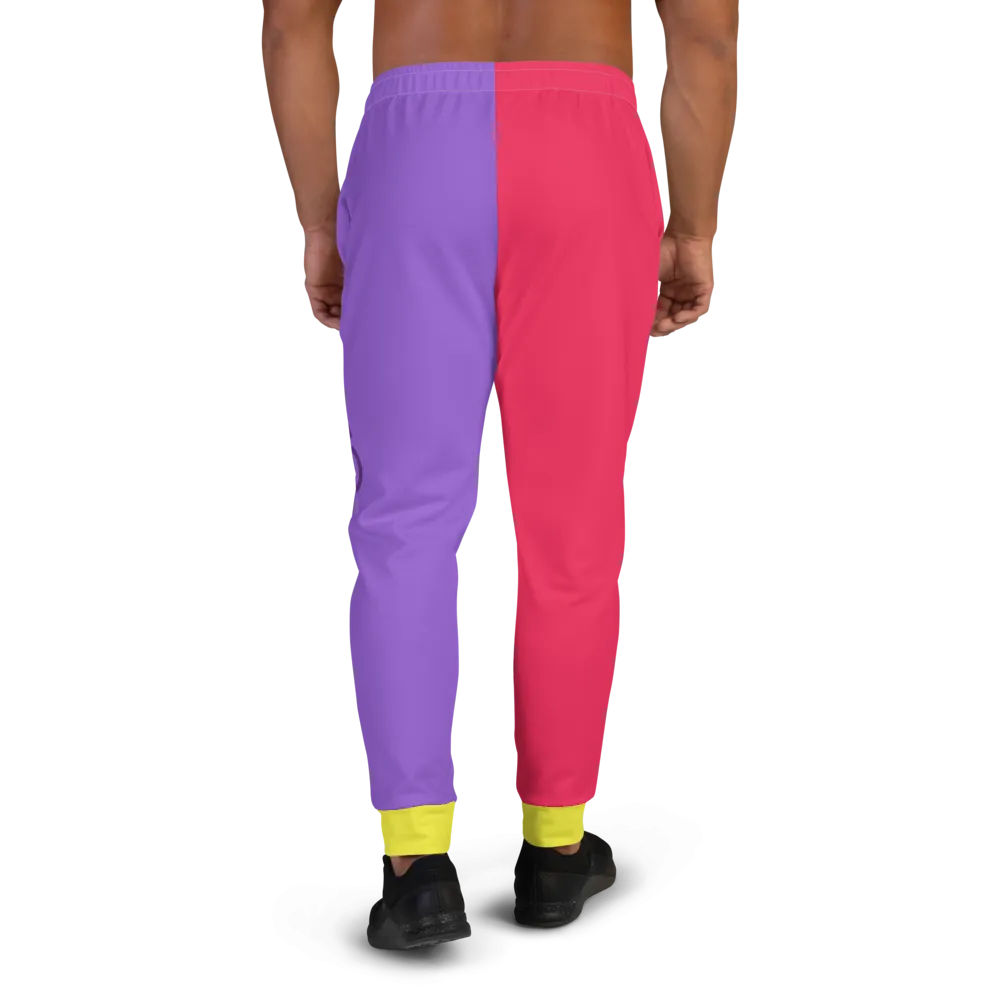 LOVE (for the Disability Community) Men's Color Block Joggers