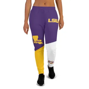 LSU Color Block Joggers