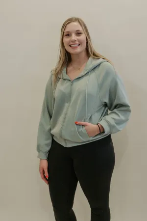 MARLY ZIP UP JACKET 2 COLOR OPTIONS BY IVY & CO