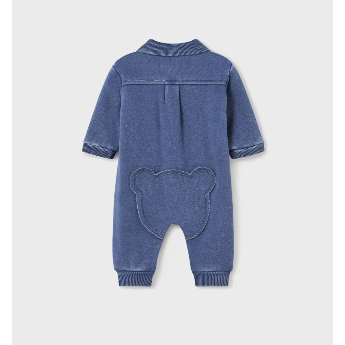 Mayoral Denim One Piece Button Romper