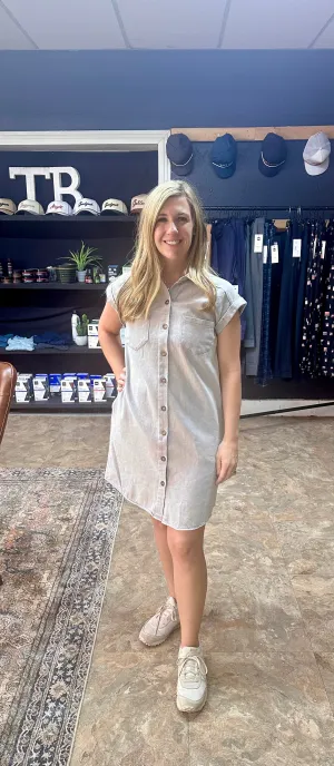 Misty Mauve Retreat Dress