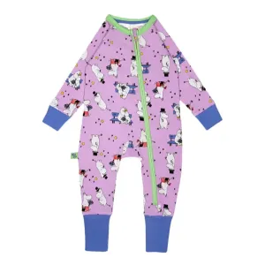 Moomin Organic Love Forever Zip Romper