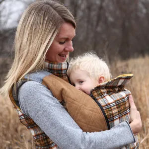 Nestledown Add-on Sewing Pattern for Trailblazer VEST - Adult ~ Zip in Baby-Wearing   Pregnancy Panels