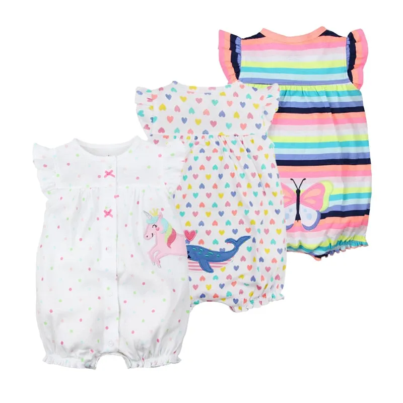 Newborn Baby Girl Romper