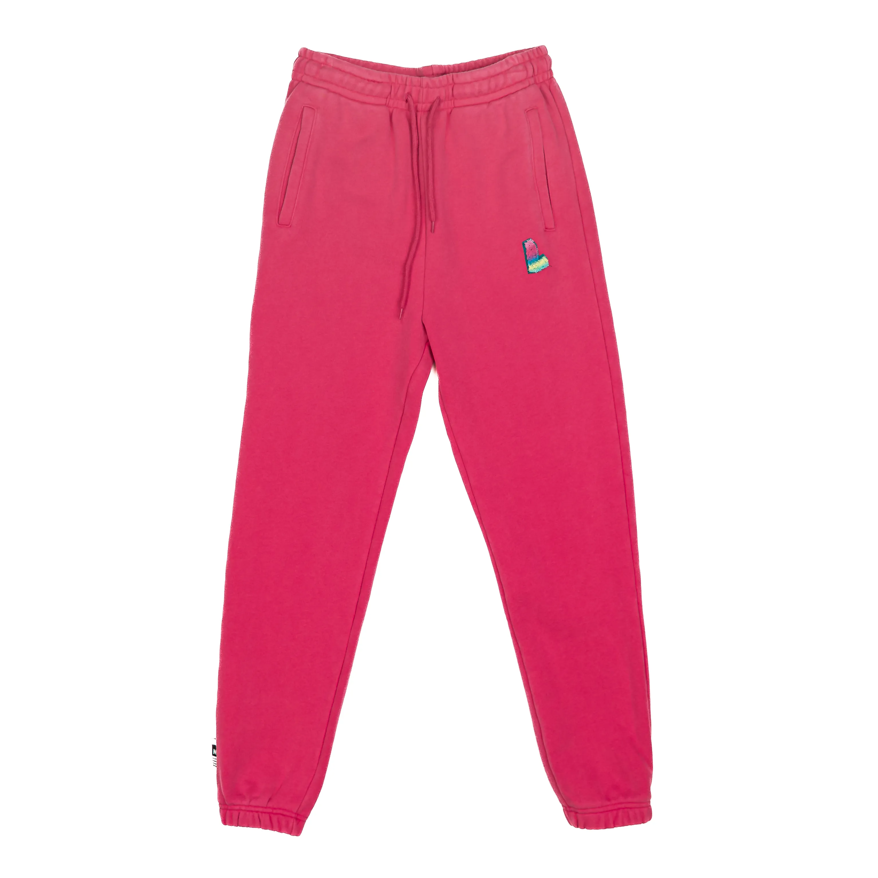 OG L Block Luxury Joggers, Washed Pink
