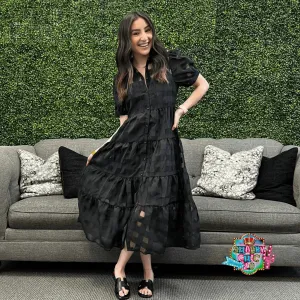 On Wednesday We Wear Black Dress