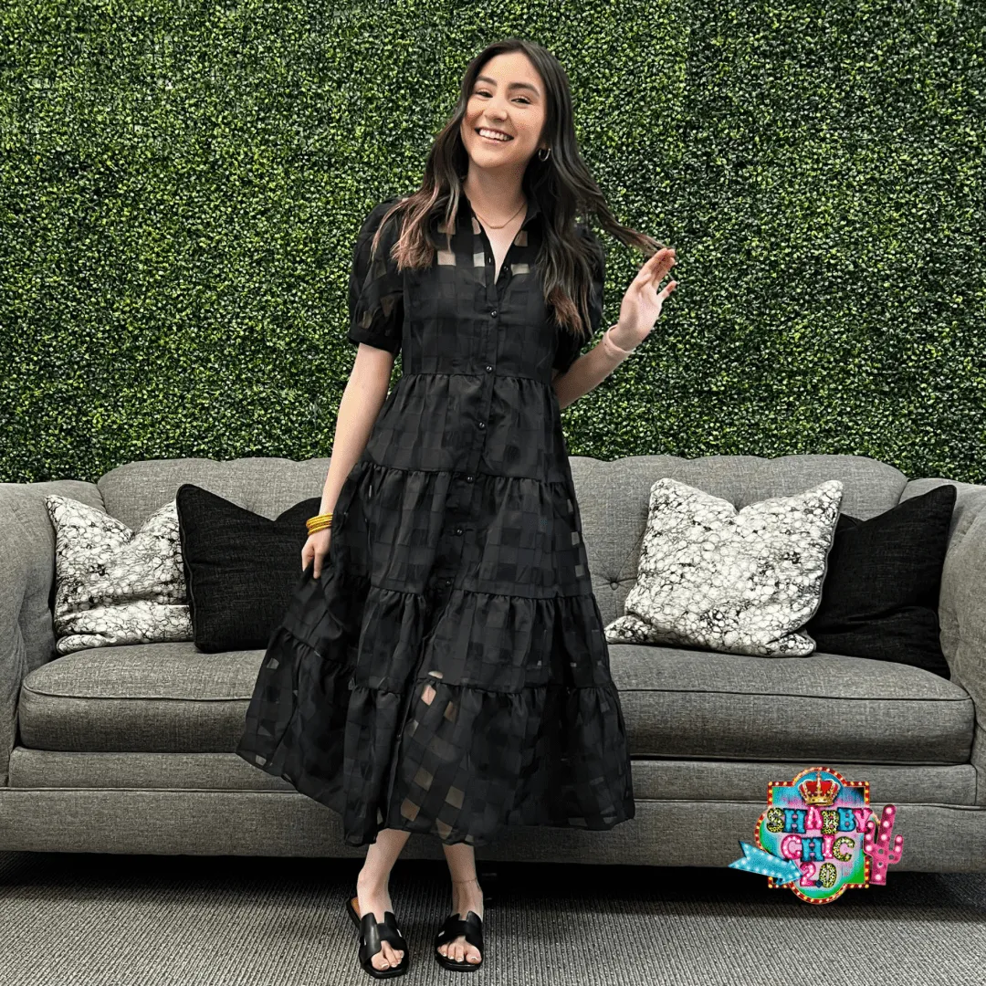 On Wednesday We Wear Black Dress