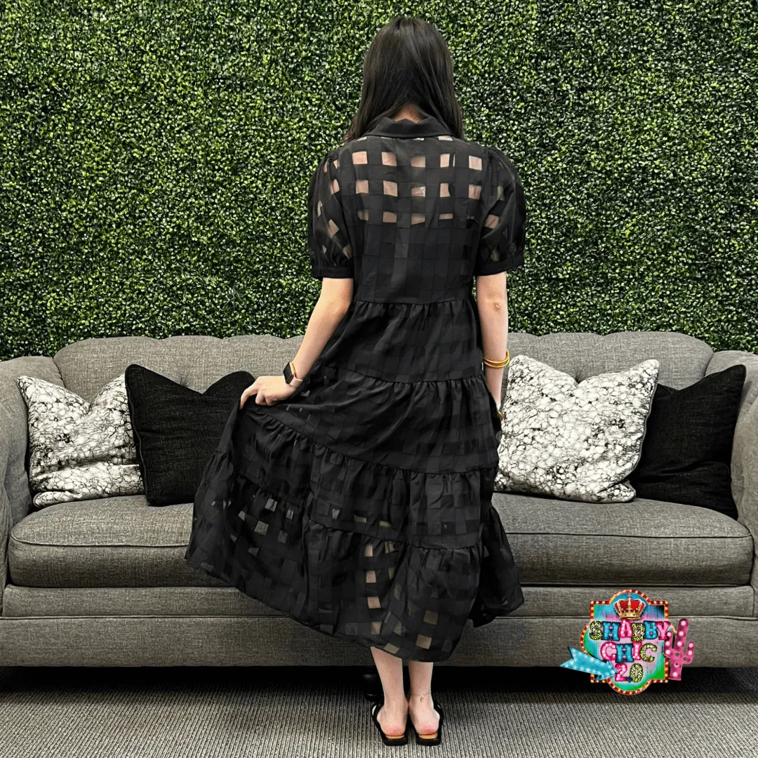 On Wednesday We Wear Black Dress