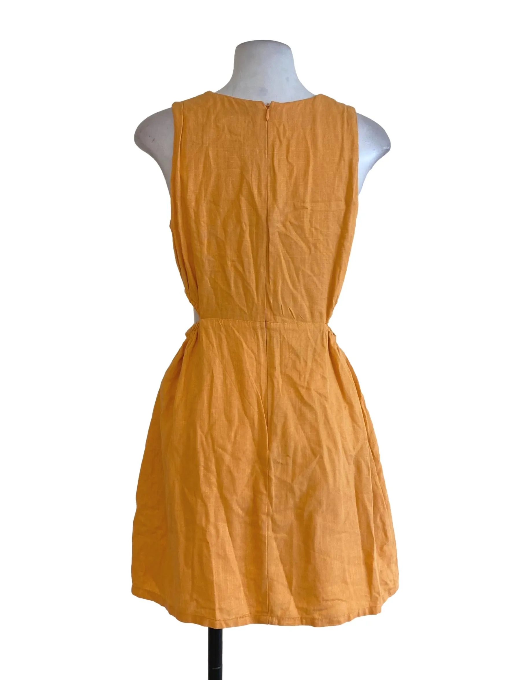 Orange Twill Rompers LB