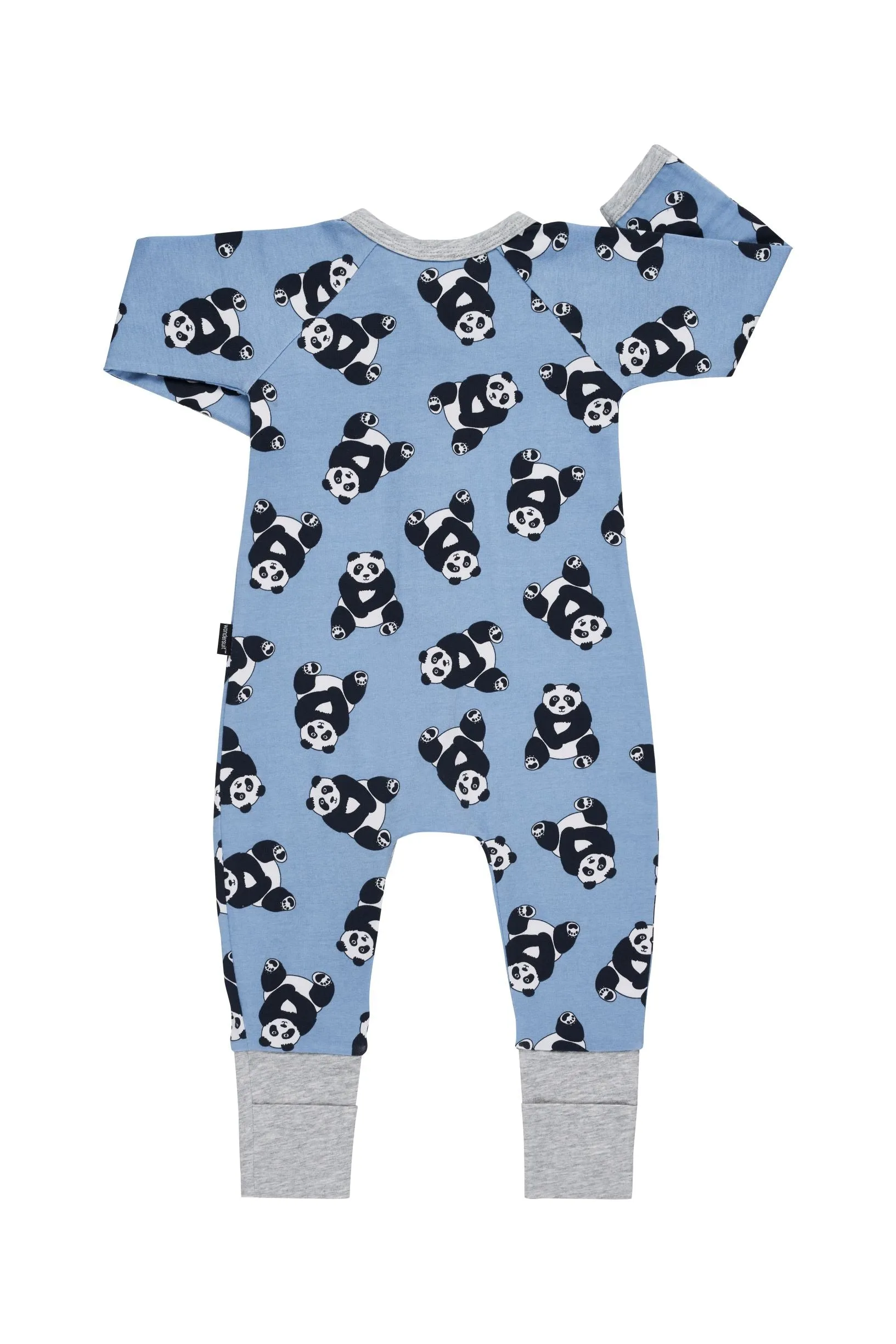 Pablo Panda Blue Wondersuit