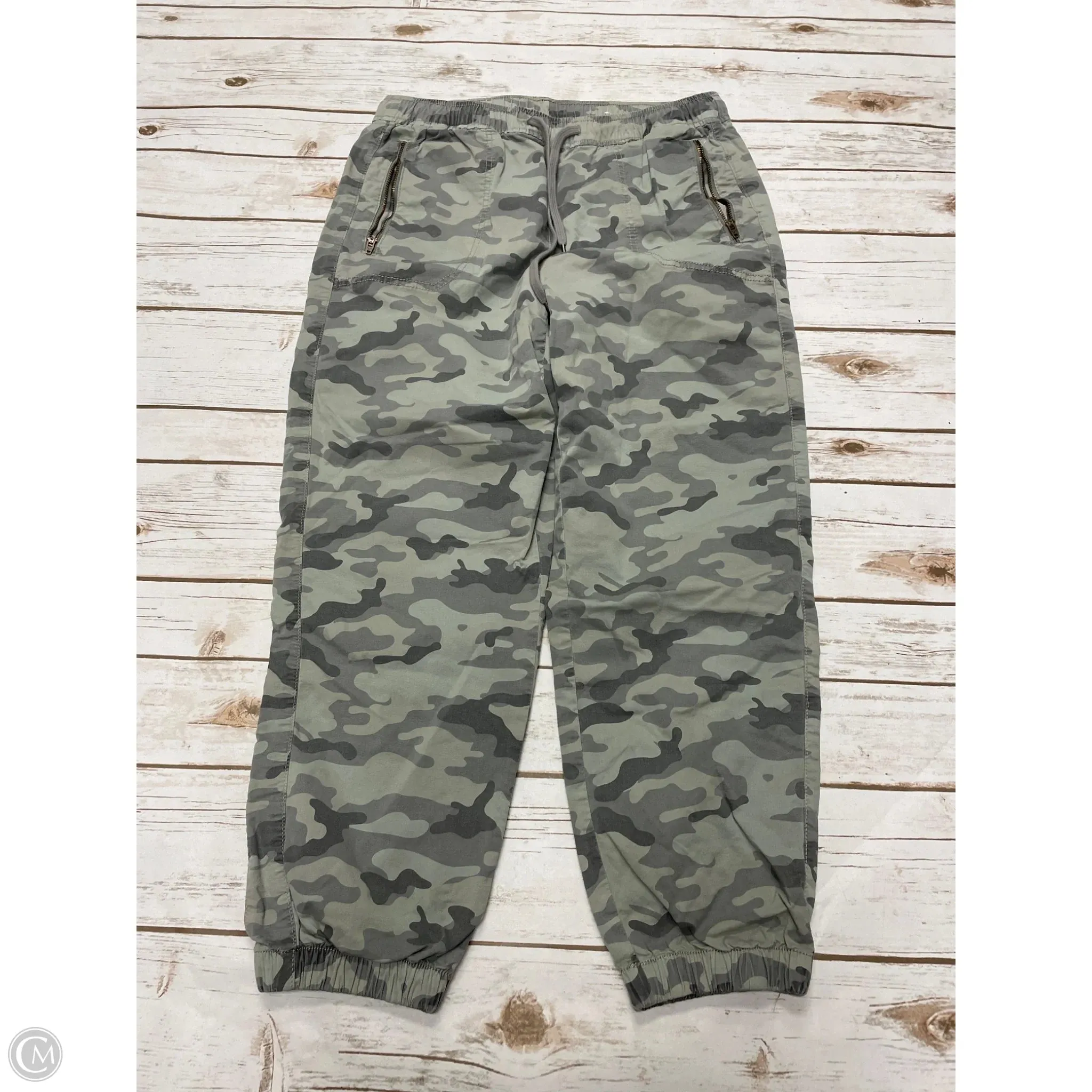 Pants Joggers By American Eagle In Camouflage Print, Size: M