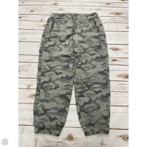 Pants Joggers By American Eagle In Camouflage Print, Size: M