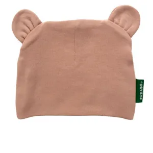 Parade Organics Baby Bear Hat - Dusty Pink