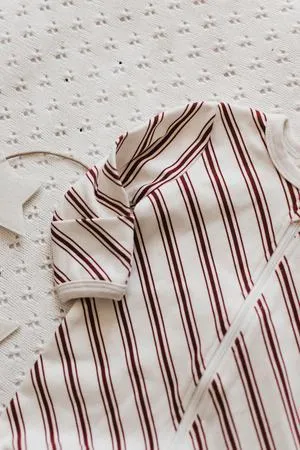 Peppermint Zip Romper