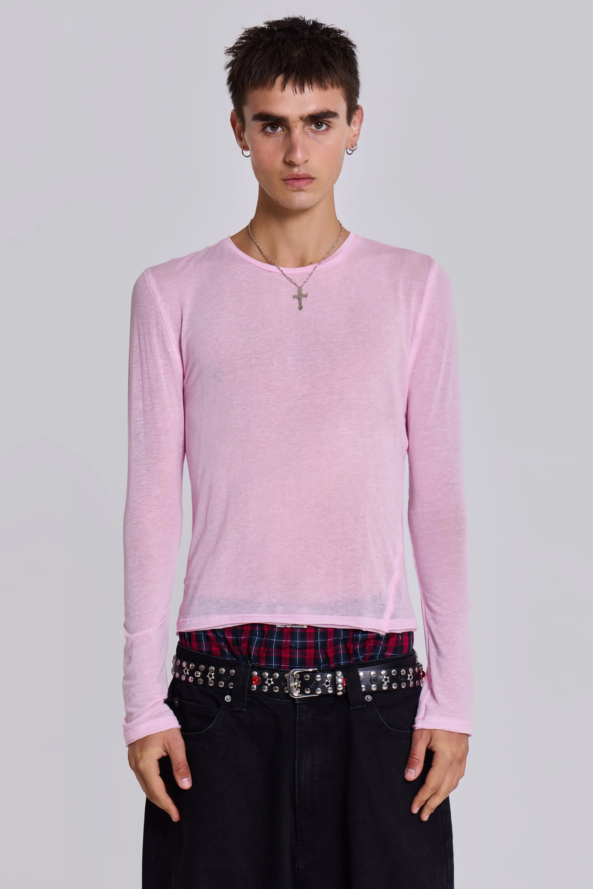 Pink Mist Long Sleeve Top