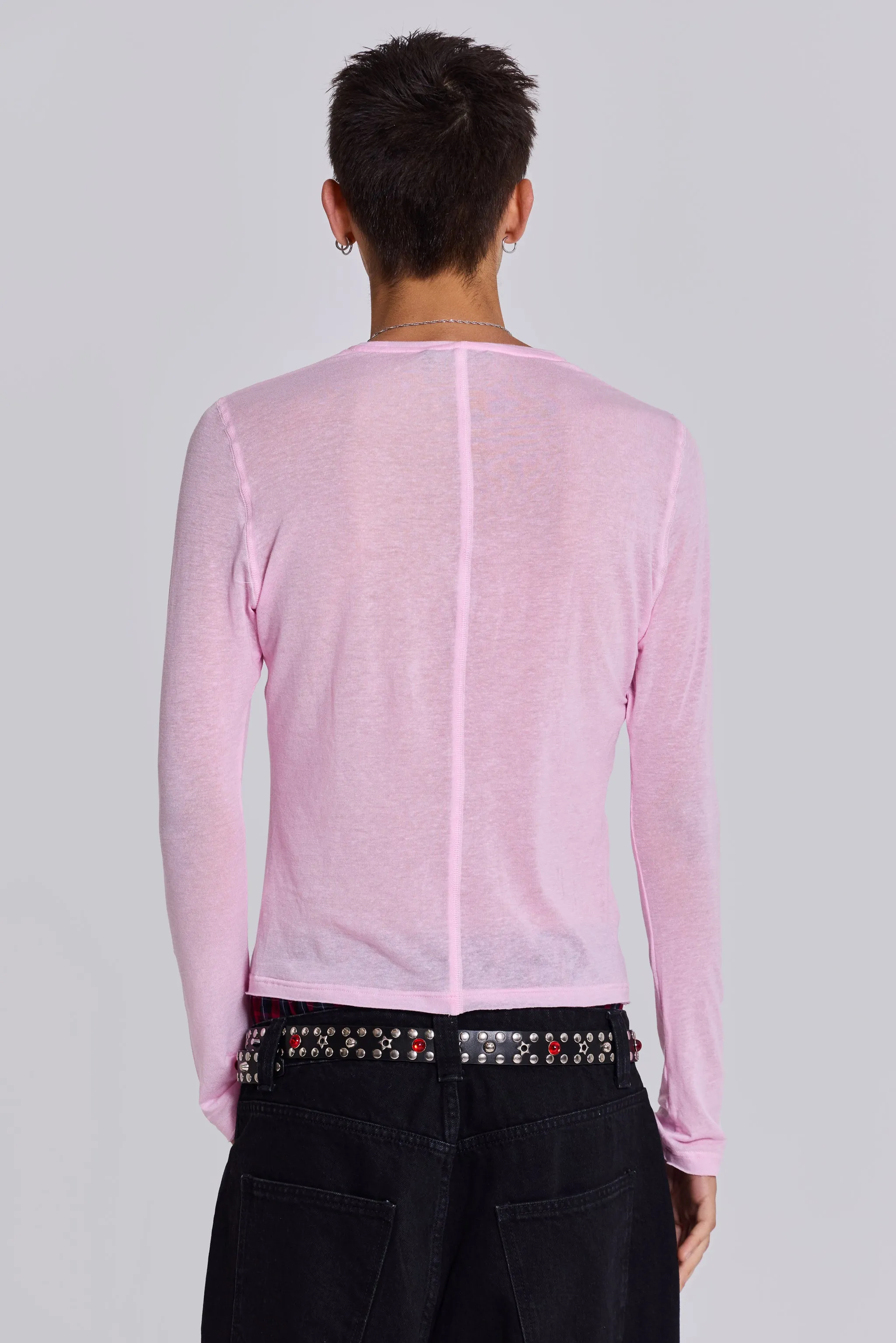 Pink Mist Long Sleeve Top