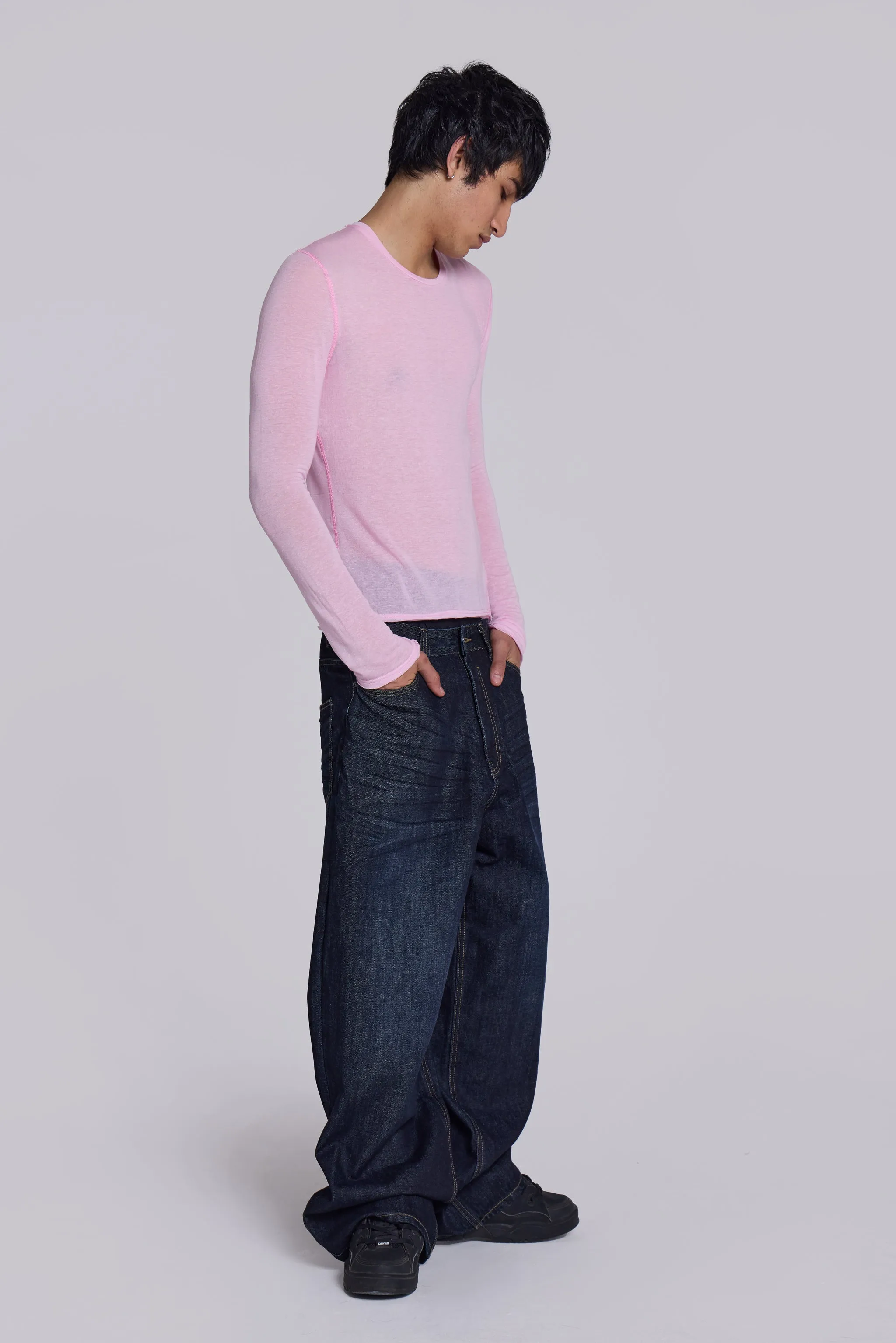 Pink Mist Long Sleeve Top