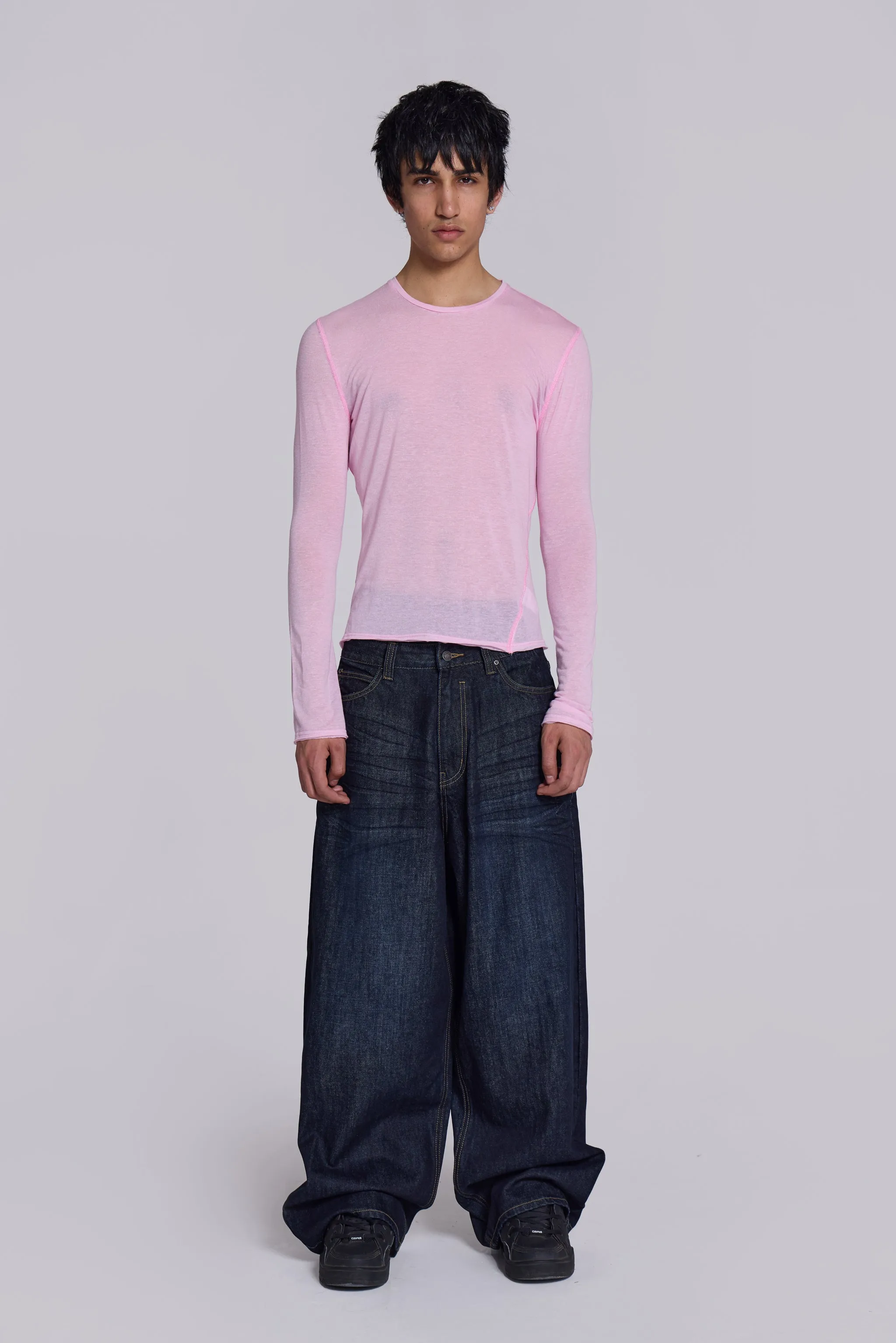 Pink Mist Long Sleeve Top