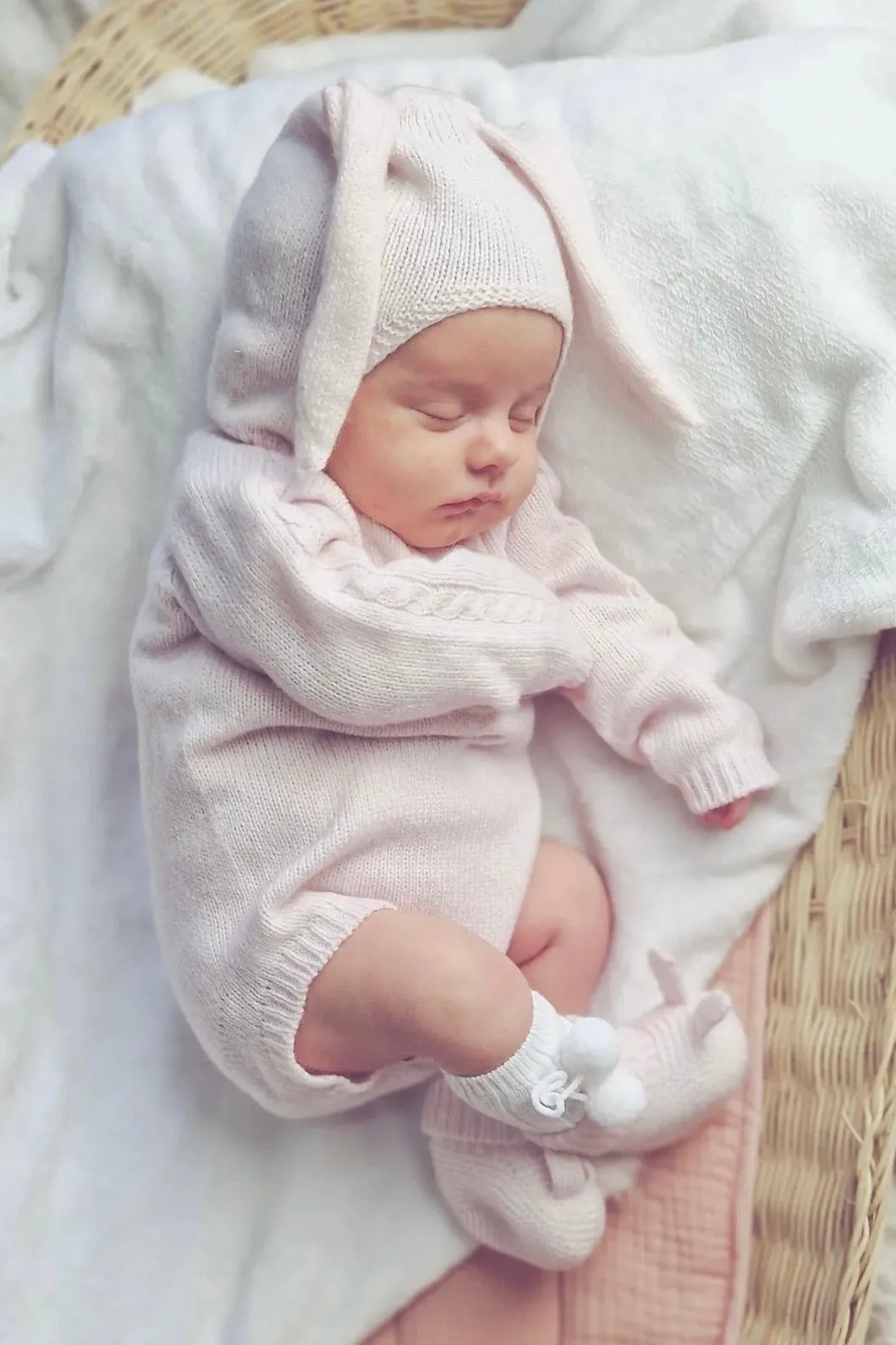 "Angel" Cashmere Bunny Shortie