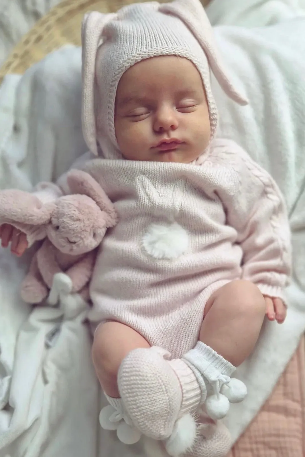 "Angel" Cashmere Bunny Shortie