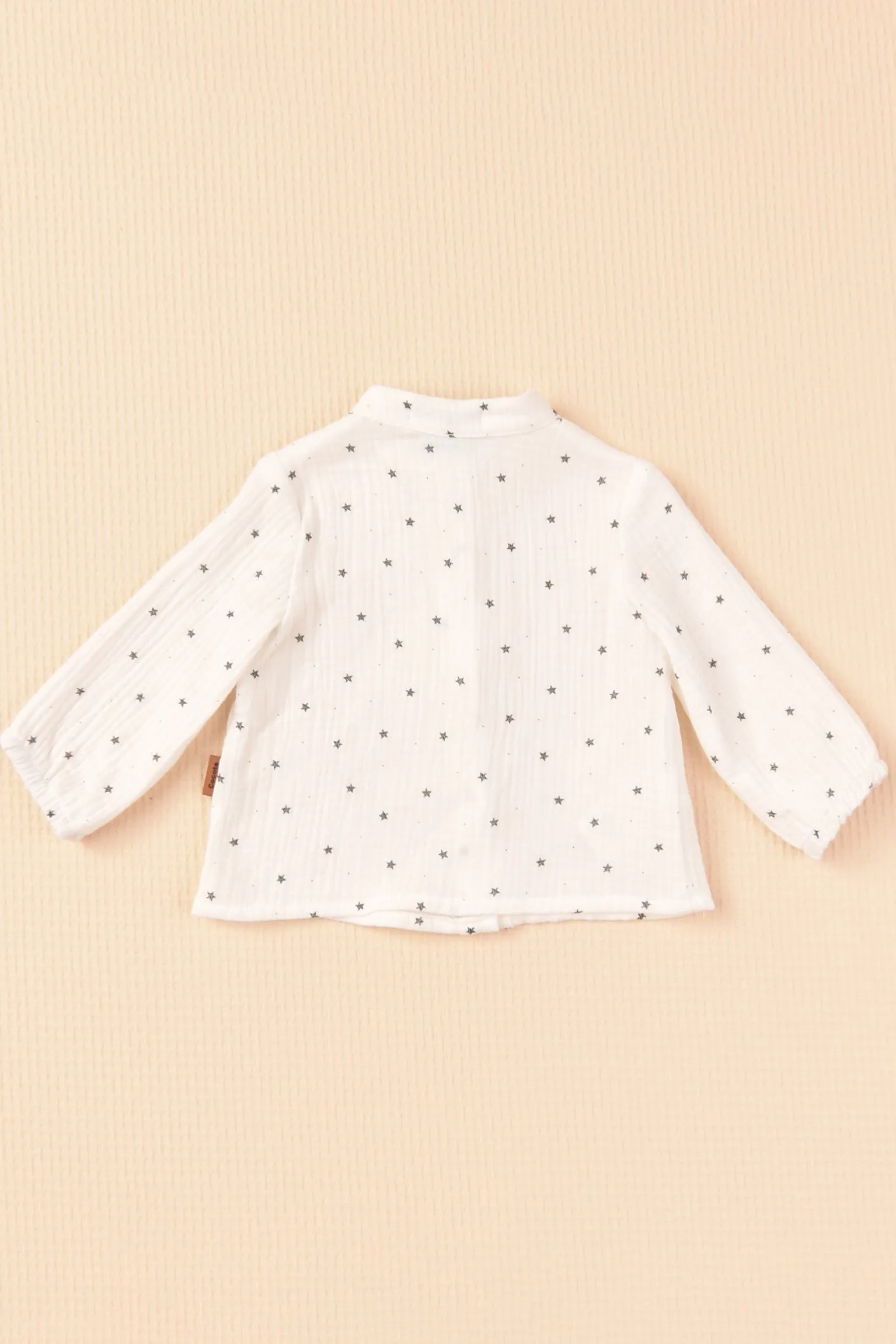 "Manuel" Star Print Shirt & Charcoal Dungarees