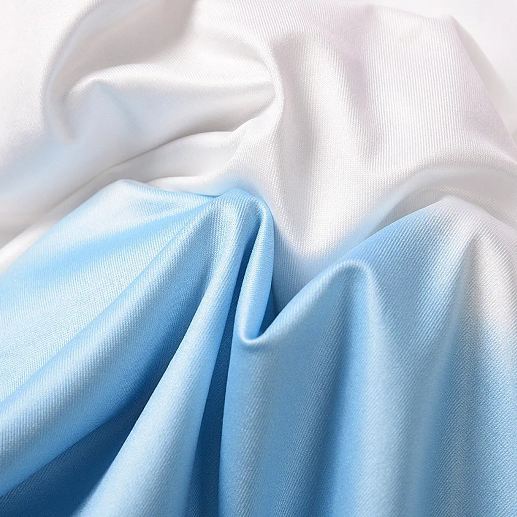Summer Loose Dyed V Neck T Shirts