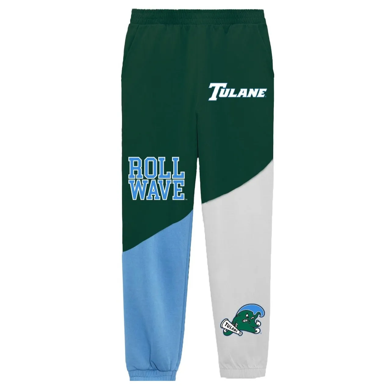 Tulane Color Block Joggers