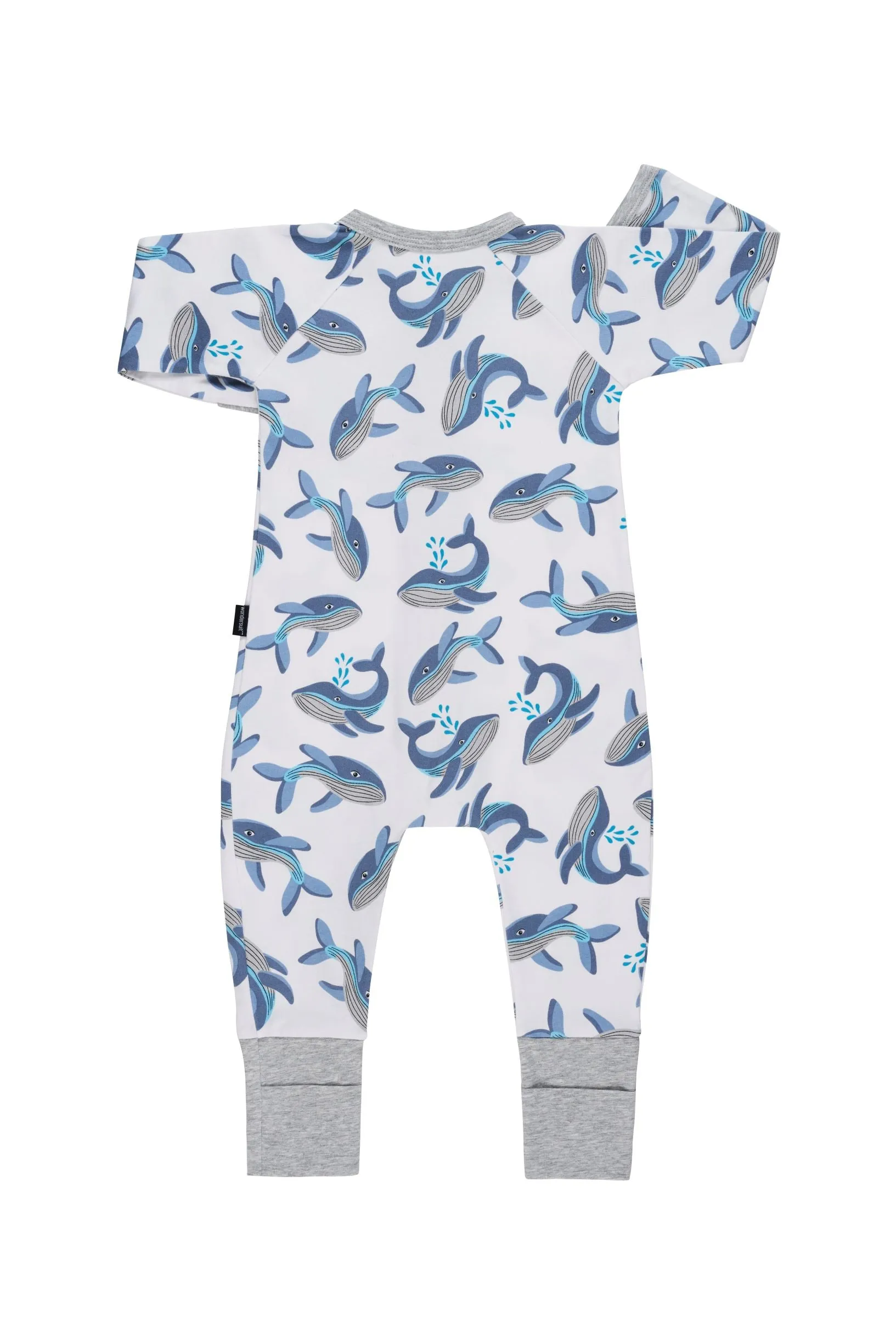 Whales Tales White Wondersuit
