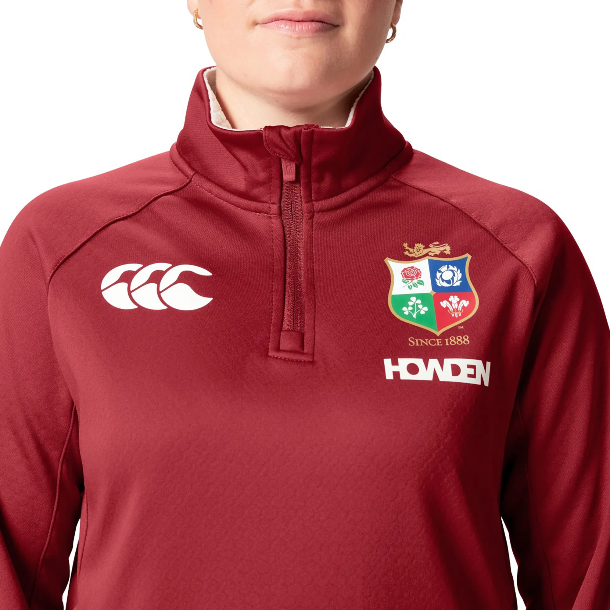 Women's British & Irish Lions 2025 1/4 Zip Fleece by Canterbury