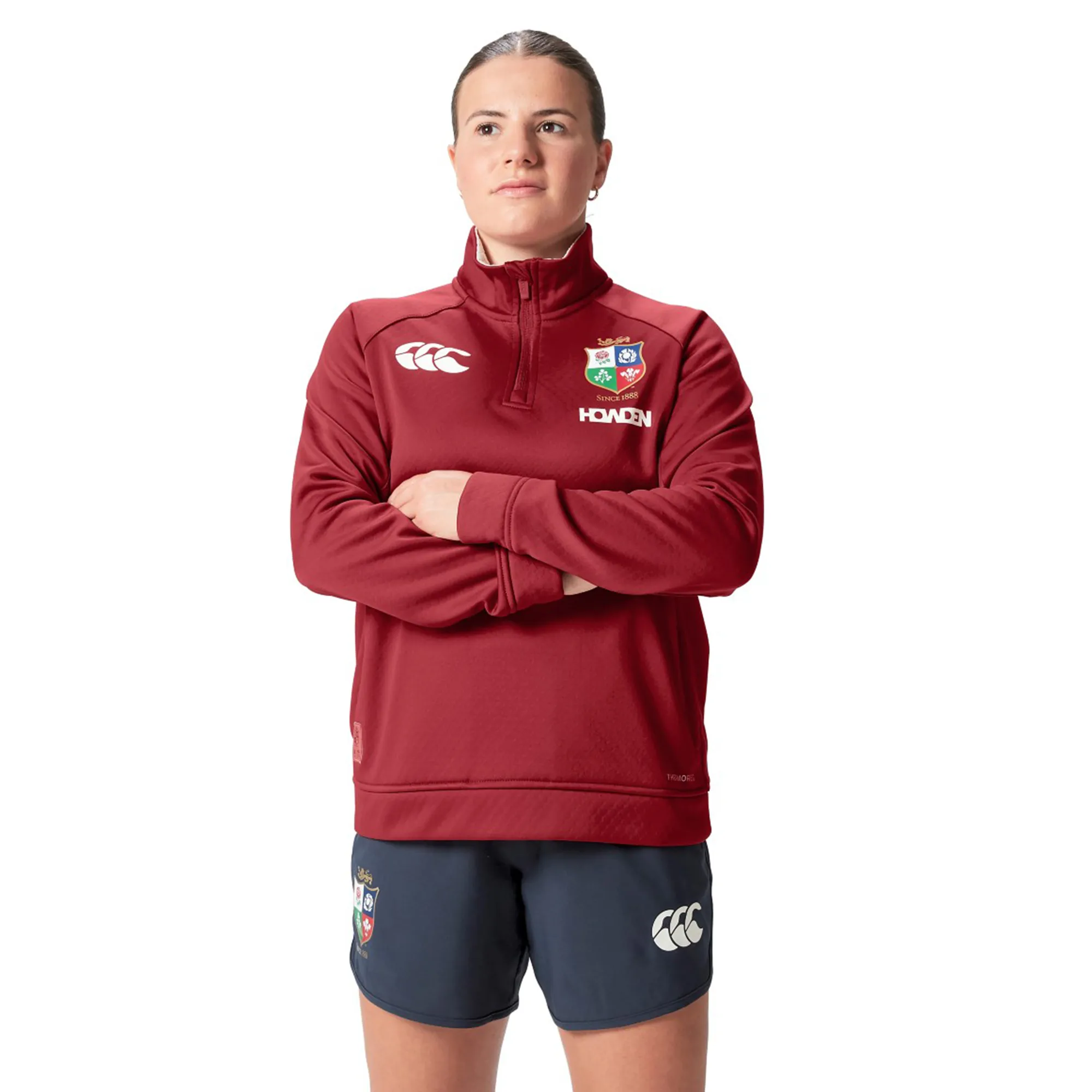 Women's British & Irish Lions 2025 1/4 Zip Fleece by Canterbury