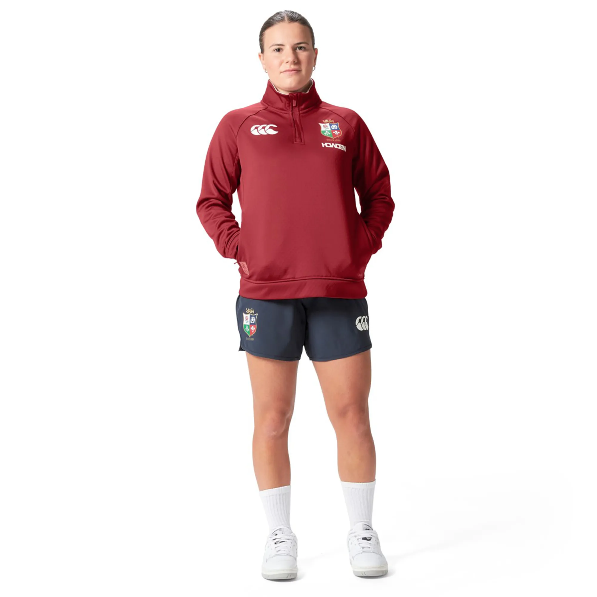 Women's British & Irish Lions 2025 1/4 Zip Fleece by Canterbury