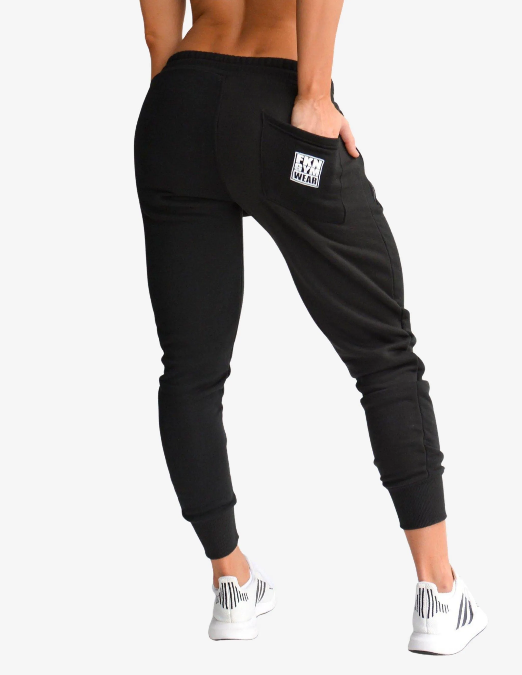 Women's Gym Track Pants | Bootyfit | Black