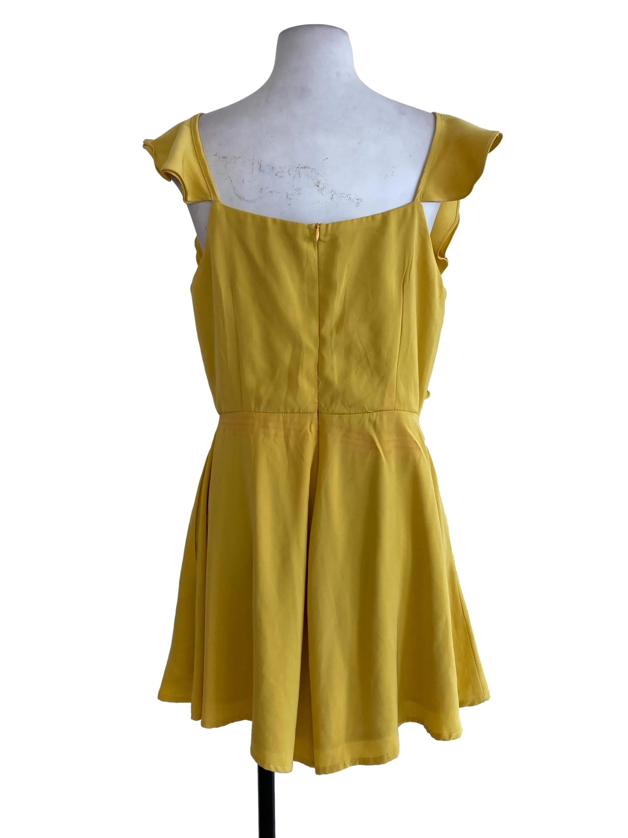 Yellow Ruffle Rompers TTR